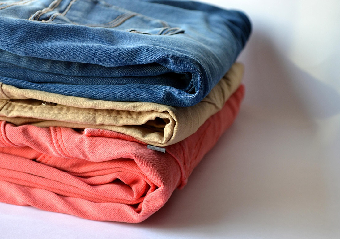 Image of folded clothing